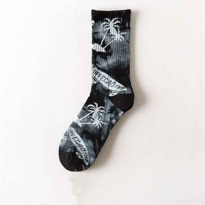 Men's Tube Socks Autumn And Winter Towel Bottom Skateboard Thickened Maple Tide Basketball Socks