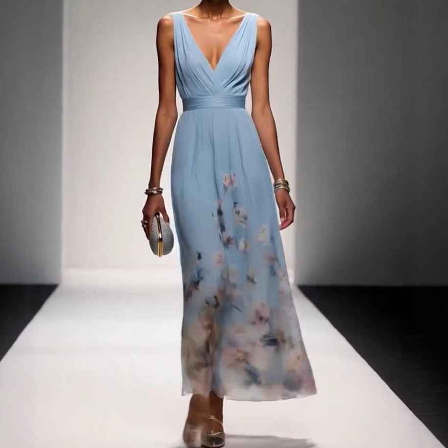 Evening Gown Elegant V-neck Cross-border Dress