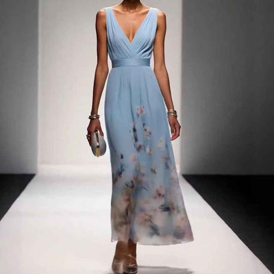 Evening Gown Elegant V-neck Cross-border Dress