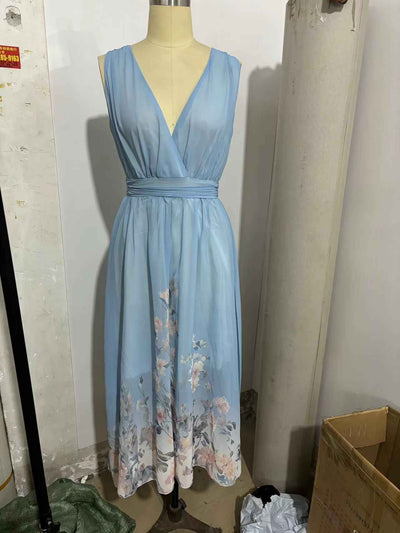 Evening Gown Elegant V-neck Cross-border Dress