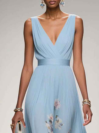 Evening Gown Elegant V-neck Cross-border Dress