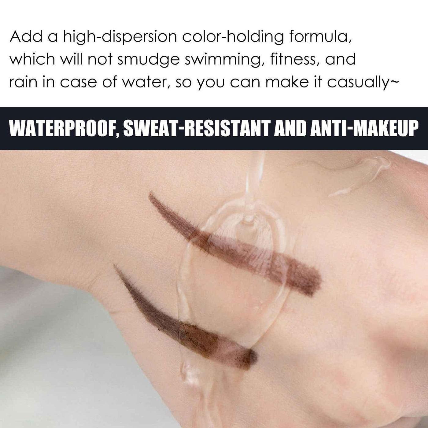 Eyebrow Suit Makeup Natural Long Lasting Waterproof Discoloration Resistant