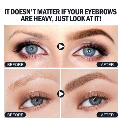 Eyebrow Suit Makeup Natural Long Lasting Waterproof Discoloration Resistant