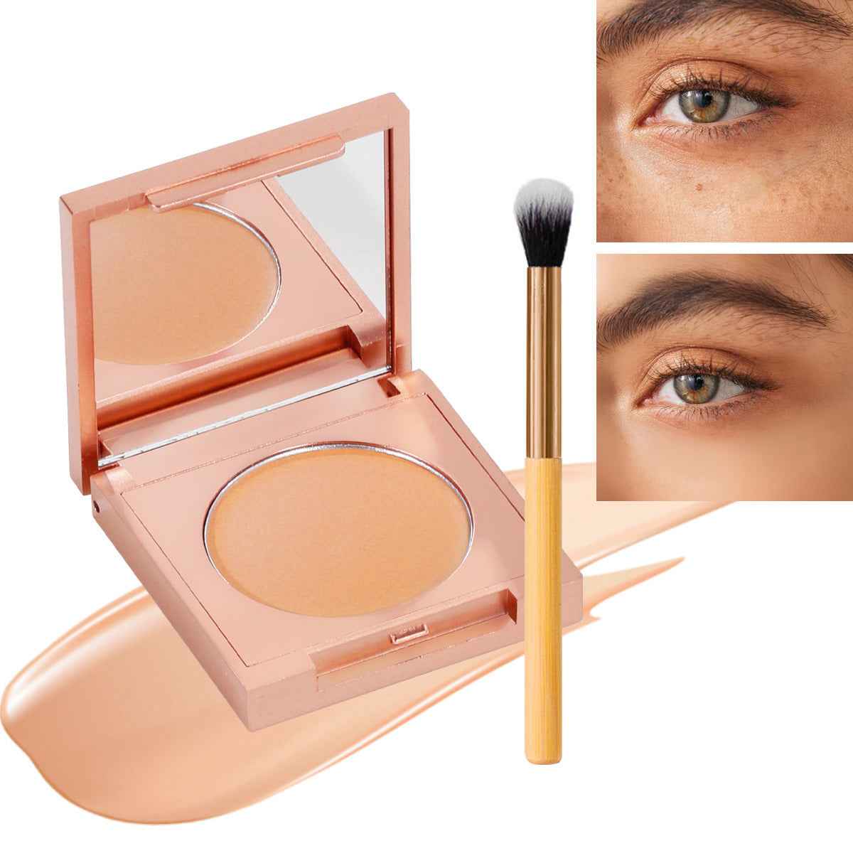 Fundus Creamy Concealer Cover Eye Bags And Dark Circle Natural Cover Skin Blemishes