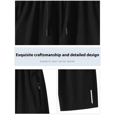 Thin Ice Silk Quick-drying Running Fitness Men's Sports Shorts