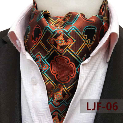 Men's Scarf Jacquard Polyester British