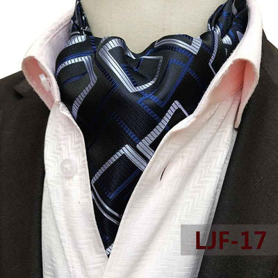 Men's Scarf Jacquard Polyester British