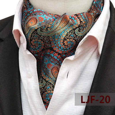 Men's Scarf Jacquard Polyester British