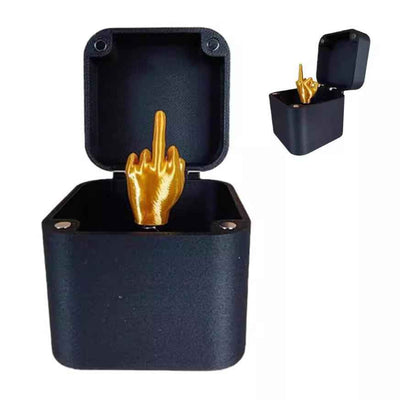 Christmas Spoof Middle Finger Gift Box