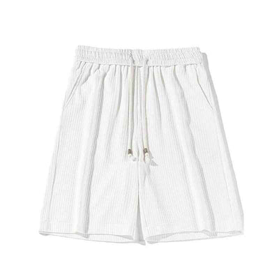 Pu Shuai Loose Outer Wear Middle Pants Sports Casual Cropped Pants