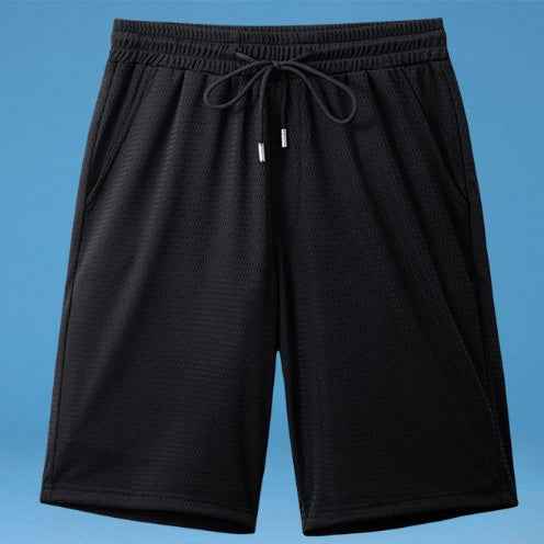 Breathable Shorts Quick-drying Cool Casual Micro-elastic Loose Mesh Pants