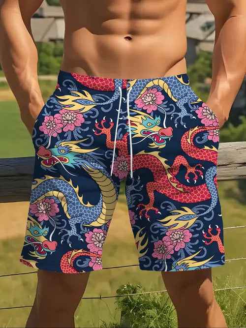 Casual Fashion Individual Breathable Men's Shorts