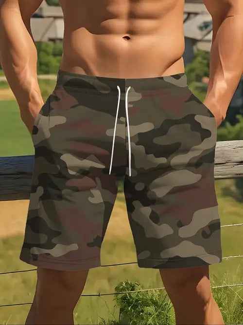 Casual Fashion Individual Breathable Men's Shorts