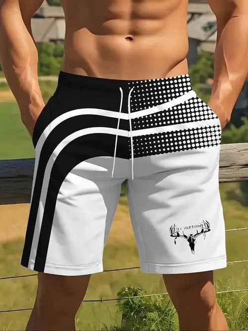 Casual Fashion Individual Breathable Men's Shorts