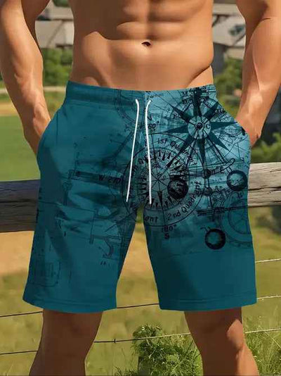 Casual Fashion Individual Breathable Men's Shorts