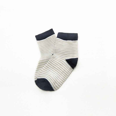 3 Pairs Of Medium Tube Breathable Flat Baby Socks
