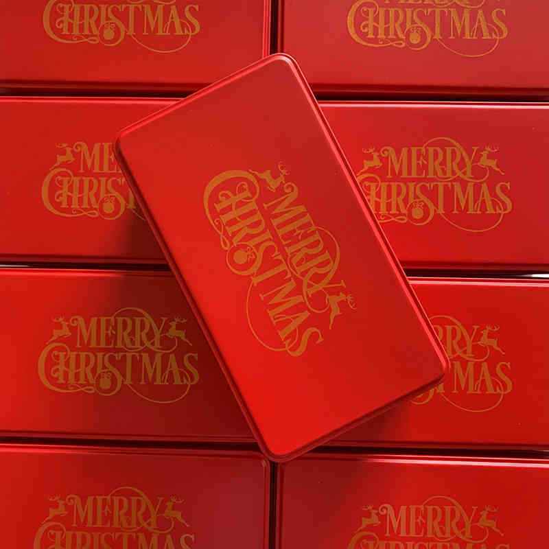 Christmas Cookies Packaging Tin Baking Gift Box