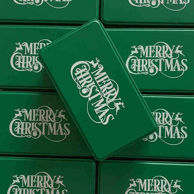Christmas Cookies Packaging Tin Baking Gift Box