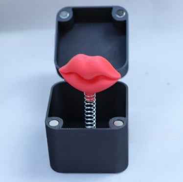 Christmas Interesting Prank Gift Middle Finger In Box Christmas Box Funny Creative Gifts Office Desk Decoration Home Decoration