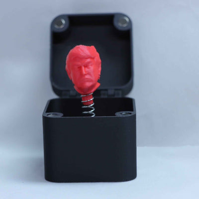 Christmas Interesting Prank Gift Middle Finger In Box Christmas Box Funny Creative Gifts Office Desk Decoration Home Decoration