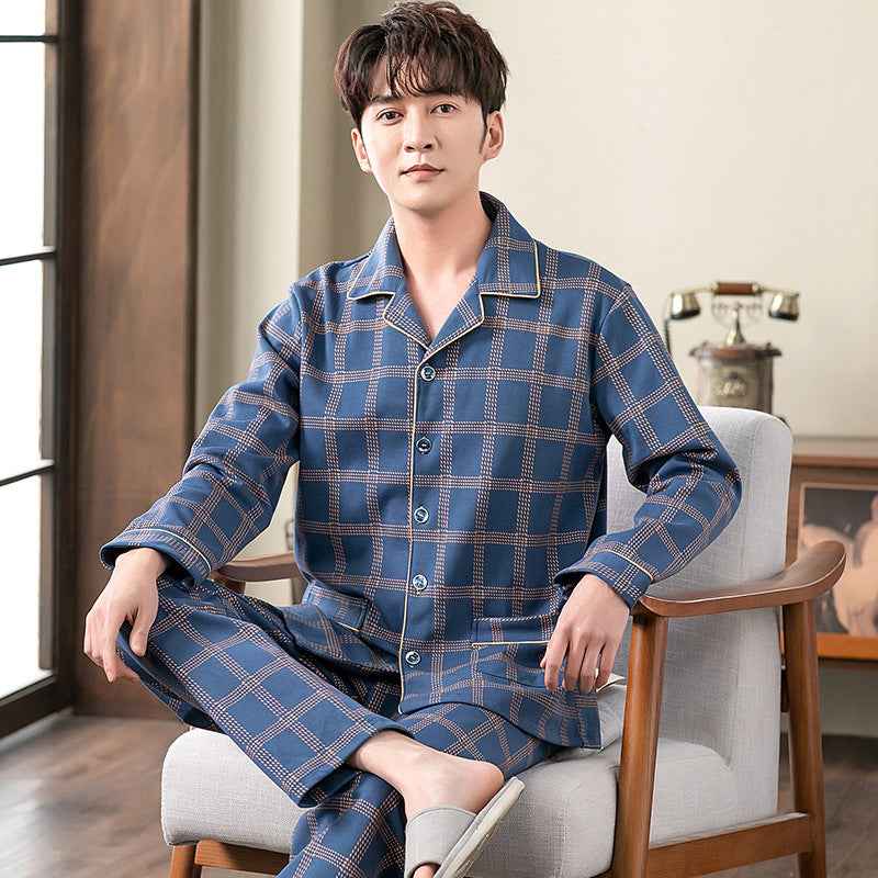 Cardigan Can Be Worn Outside Dad Wear Homewear Suit