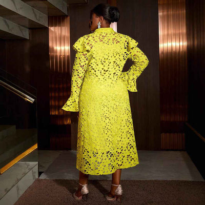 Lace Coat Half Turtleneck Cardigan Inner Wear Dress