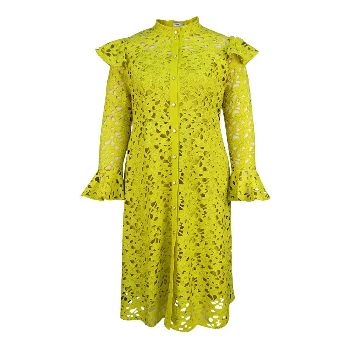 Lace Coat Half Turtleneck Cardigan Inner Wear Dress