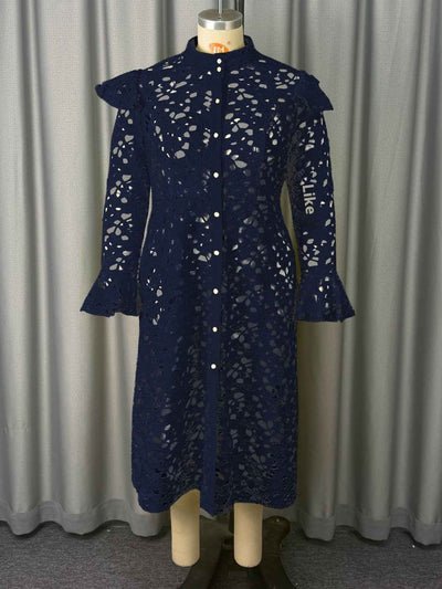 Lace Coat Half Turtleneck Cardigan Inner Wear Dress