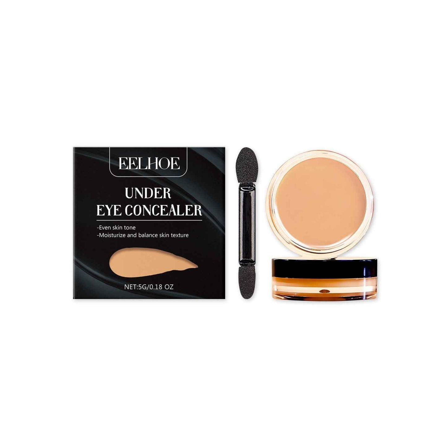 Eye concealer is moisturizing and light