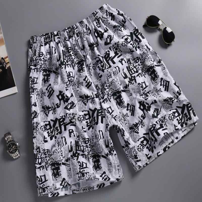 Men's Large Size Quick Drying Fashion Beach Pants