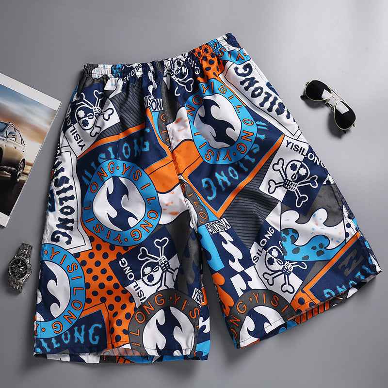 Men's Large Size Quick Drying Fashion Beach Pants