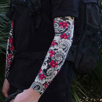 Men's Tattoo UV Protection Outdoor Sun Protection Ice Sleeve