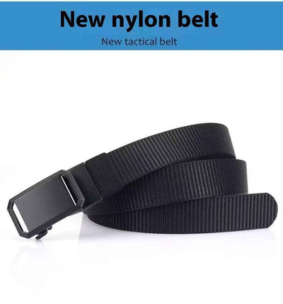Men's Canvas Nylon Belt Lightweight And Ultra-thin