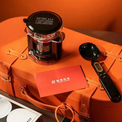 New Year Gift Box With Hand Gift PU Packing Box