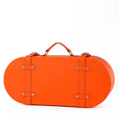 New Year Gift Box With Hand Gift PU Packing Box