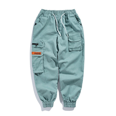 Men's overalls cropped harem pants SHOPPORA