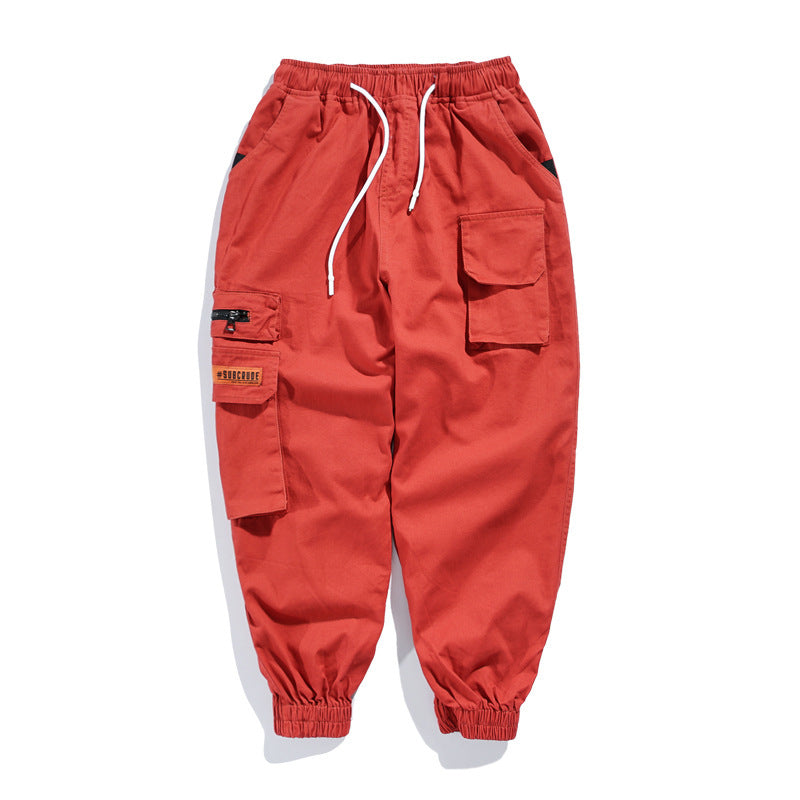 Men's overalls cropped harem pants SHOPPORA