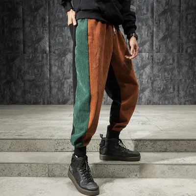 Plus velvet thick casual pants men's loose plus size SHOPPORA