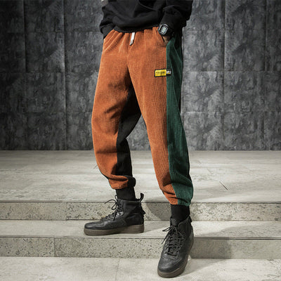 Plus velvet thick casual pants men's loose plus size SHOPPORA