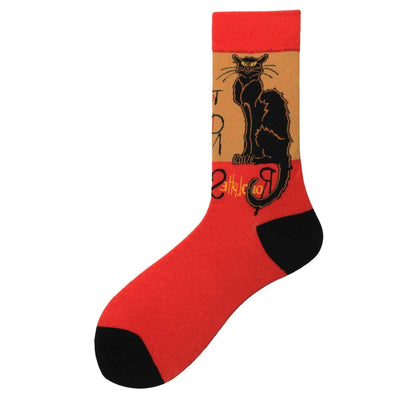 Fashion Personality Animal Pattern Men's Cotton In The Tube