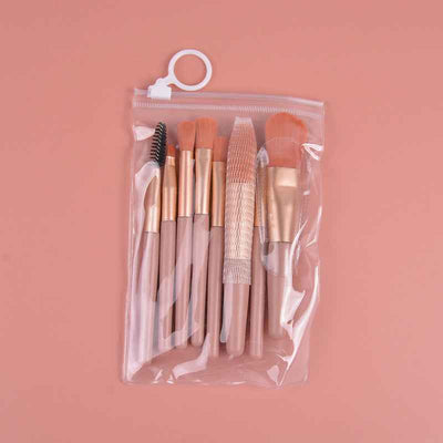 8 Small Makeup Brushes Morandi Portable Beauty Tool Soft Hair Makeup Brush