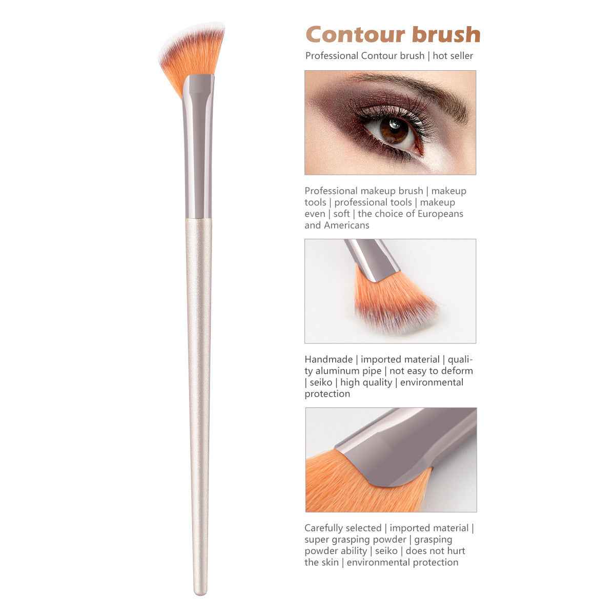 Single Finger Belly Shading Brush Makeup Brush Tool