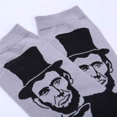 Fashion creative character avatar in tube socks