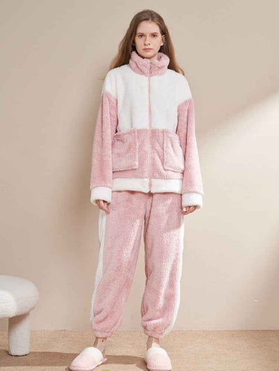 Thickened Fashionable And Versatile Flannel Household Suit