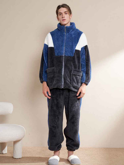 Thickened Fashionable And Versatile Flannel Household Suit