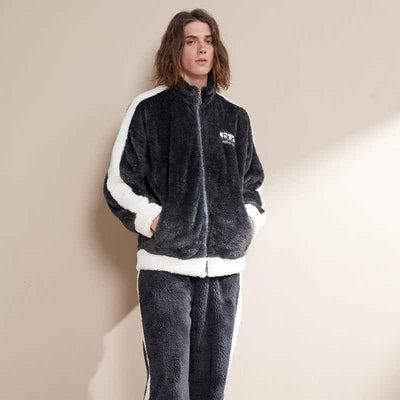 Thickened Fashionable And Versatile Flannel Household Suit