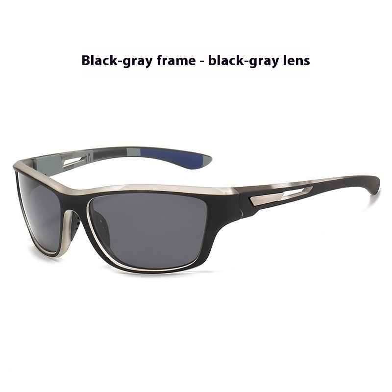 Fashion Sports Night Vision Glasses For Men Polarized Cycling Sunglasses Sun-shade