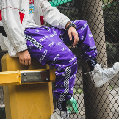 Letter Print Men's Growth Fashion And Comfort Pants SHOPPORA