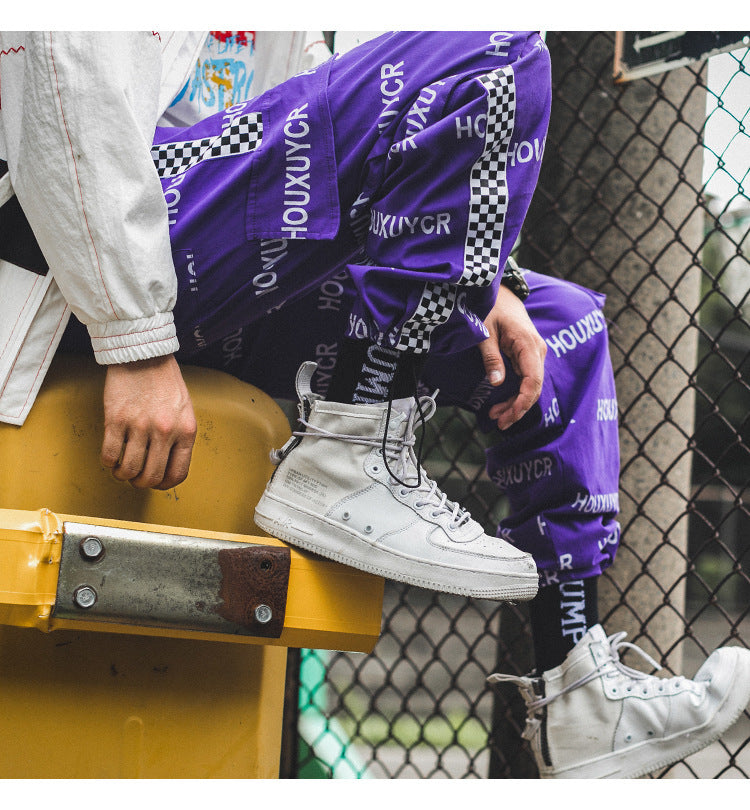 Letter Print Men's Growth Fashion And Comfort Pants SHOPPORA