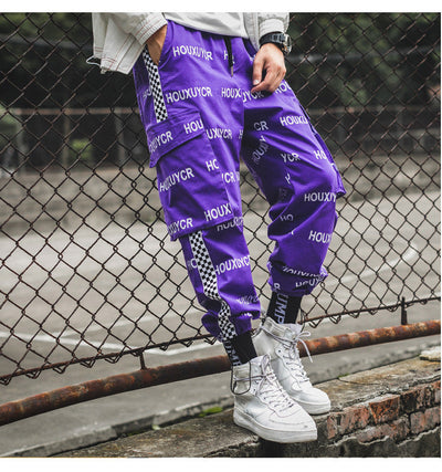 Letter Print Men's Growth Fashion And Comfort Pants SHOPPORA